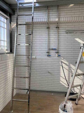 順慶水電 -  軟水機配管