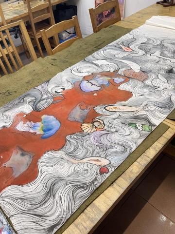 銘萱 - 水彩水墨