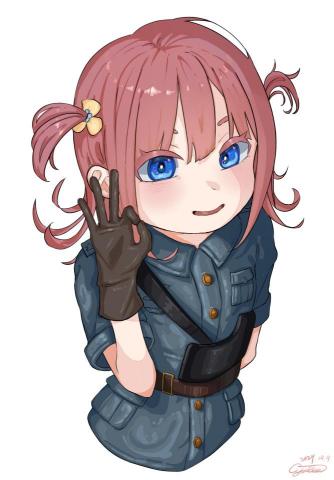 海牛 - 半身人像插圖（無背景）