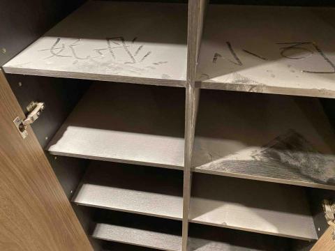 妃彤小可清潔工作室 - 裝潢後滿滿的灰