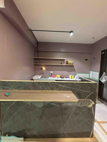 屋登室內裝潢有限公司 - 電器櫃中島延伸出餐桌