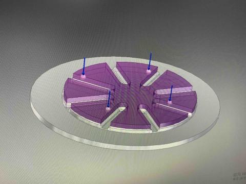 涂先生 - 拋光機工件貼附盤