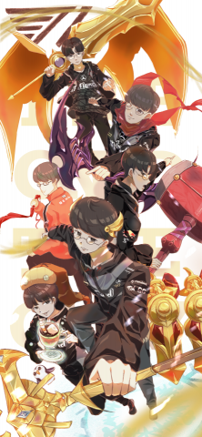 しおん - 《The Grind, The Glory&mdash;T1 S13世界冠軍賀圖》
日系人物插畫（全身/含背景）
若有多人構圖價格另議