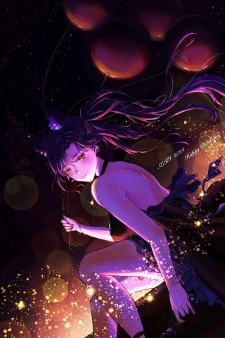 しおん - 《2024 汐Seki生日繪》
日系人像插畫（含背景/全身）