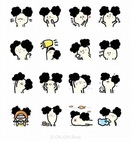 小怪獸工作室 - Line 貼圖設計