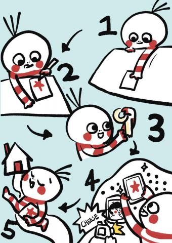 黃紫茵 - 兒童活動插畫