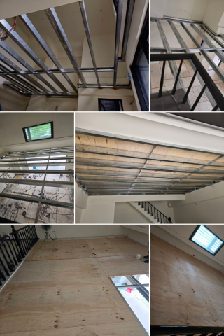 尚祐工程行(金屬) - 室內夾層 結構C型鋼
地面結構夾板 單/雙層