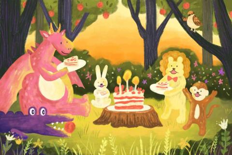 閻彤 - 兒童繪本電繪