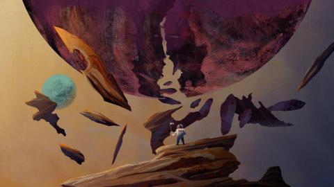 Chen Jay - 太空幻想插畫