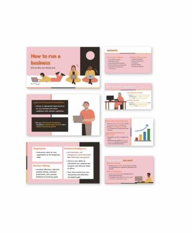 Coconuu - How To Run a Business - 簡報設計