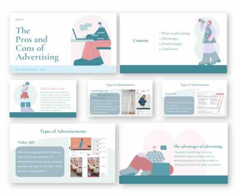 Coconuu - The Pros and Cons of Advertising - 簡報設計