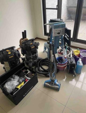 全方位裝潢細清 - 部分工具