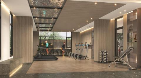 張麟3d繪圖工作室 - 台南/白崙/集合住宅/健身房