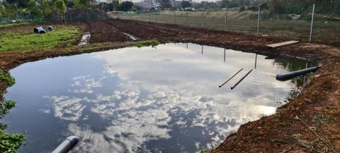 玘町臻園藝 - 為退休業主完成夢想，開心農場，水池，菜園，圍籬規劃