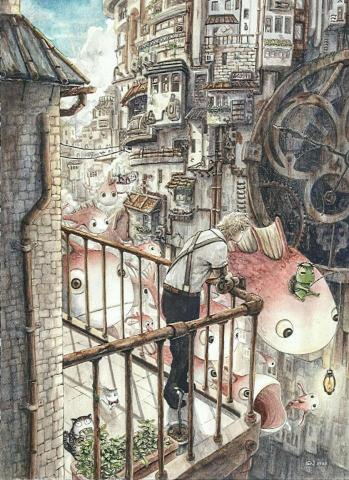 森似風格 - 機械城鎮~現在是飛魚季~