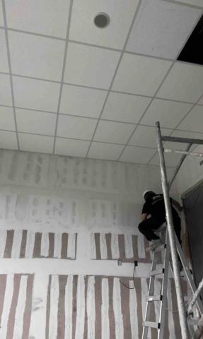 天豐油漆藝術塗料 - 施工照白土