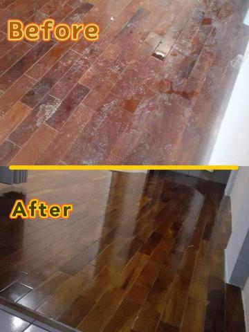 花媽咪清潔 - 木質地板細清