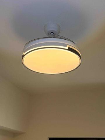 阿賢 - 沙鹿公寓安裝吊扇燈