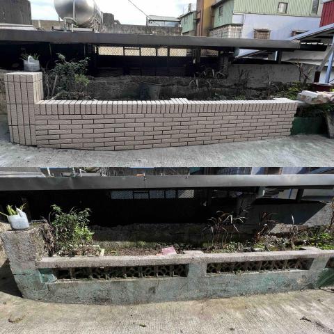 晟逸工程行 - 古早花圃二丁掛修飾