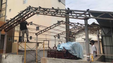 綋聖 - 左營拆除屋頂