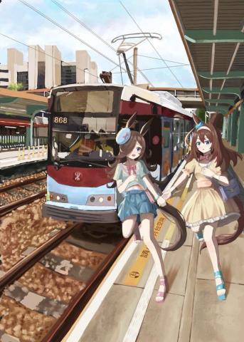 長月'sArtwork - 複雜背景插畫