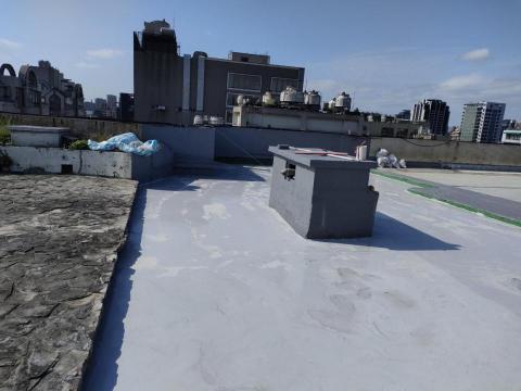 防水達人 - 東區阿波羅大廈屋頂防水工程隔熱防水層施工