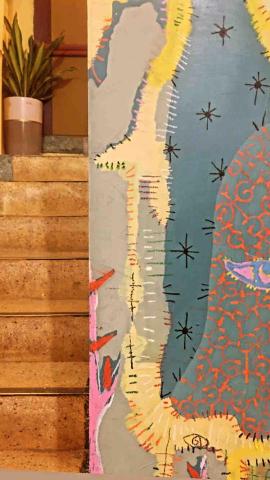 清晨個人工作室 - 台東民宿門面手繪設計案_局部