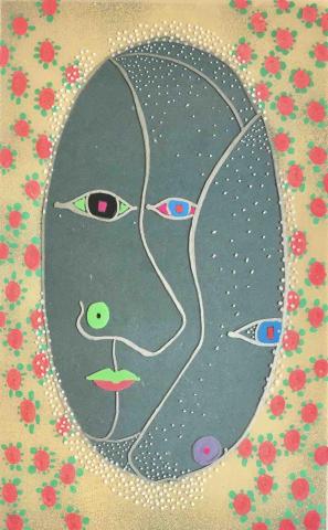 清晨個人工作室 - 手繪作品_鏡面反射_內觀