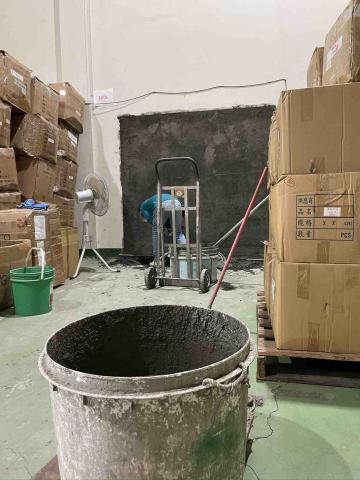 打工仔 - 牆體封牆