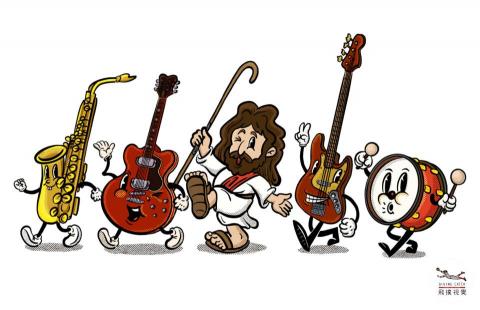 飛撲視覺工作室 - 【耶穌我老大】插畫繪製(飛撲視覺工作室:divingcatch.studio@gmail.com聯絡:徐德宇0953970179 Line ID:0953970179 飛撲視覺工作室 - 【耶穌我老大】插畫繪製(飛撲視覺工作室:divingcatch.studio@gmail.com聯絡:徐德宇0953970179 Line ID:0953970179