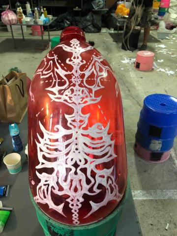 清晨個人工作室 - 手繪裝置海廢物品