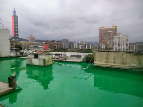 防水達人 - 東區阿波羅大廈防水PU施工完成