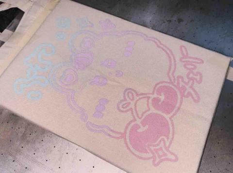 姚采伶 - 插畫（絹印）