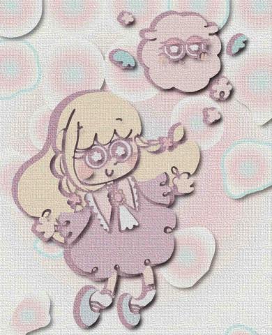 姚采伶 - 電繪（點陣轉向量）