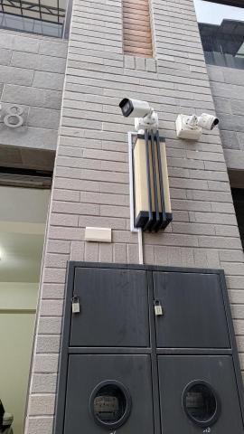 陳健名 - 監視器壞掉更換線路施做