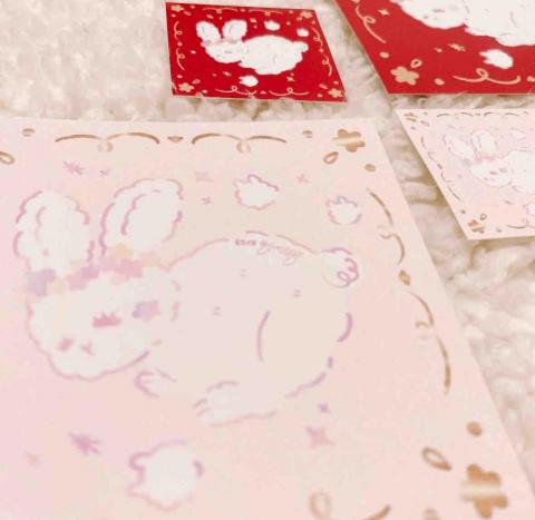 姚采伶 - 插圖（電繪、印刷、兔年春聯貼紙）