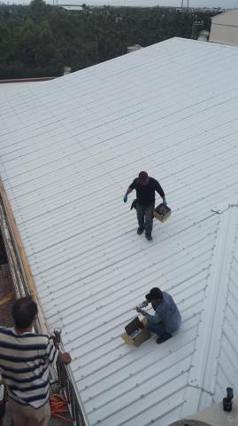 邑光鋼構鐵皮工程 - 屏東南州精明寶宮-鐵皮屋頂修繕