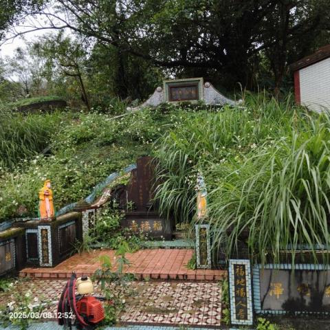 劉振興工程 居家修繕 園藝 油漆 統包 - 中型、墓園除草整理（施工前）