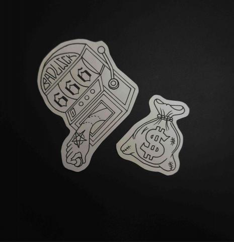 BROCKLI - 黑白線稿插圖