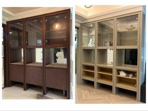 寒藝靈彩有限公司 - 櫃體上色 寒藝靈彩有限公司 - 櫃體上色