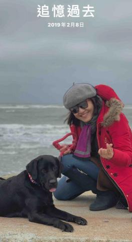 台中❤️快樂寶貝媽咪家 - 與寶貝導盲犬 「種犬寶麗」旅遊