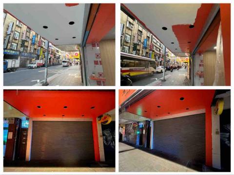 寒藝靈彩有限公司 - 新作店面 矽酸蓋板+鐵門上色 寒藝靈彩有限公司 - 新作店面 矽酸蓋板+鐵門上色