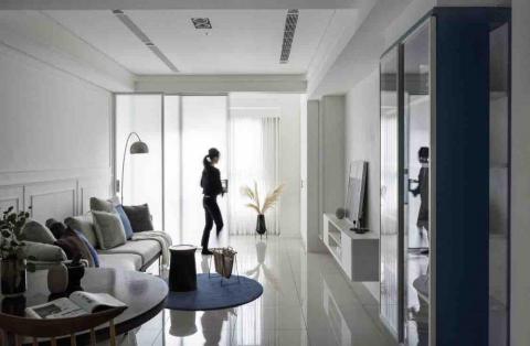 回醞空間設計 - 玻璃隔間彈性劃分空間，兼具通透與隱私，因應未來多元機能靈活調整