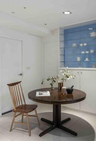 回醞空間設計 - 藍色藝術漆