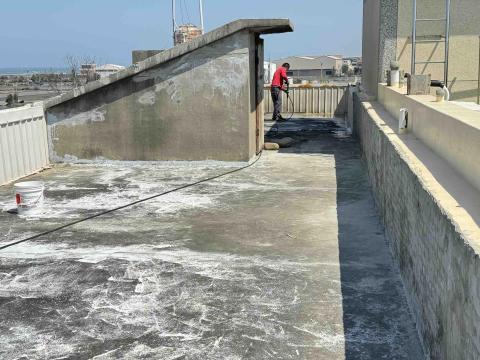 項勝工程行 彭文楫 - 項勝 地面整理。苑裡鎮