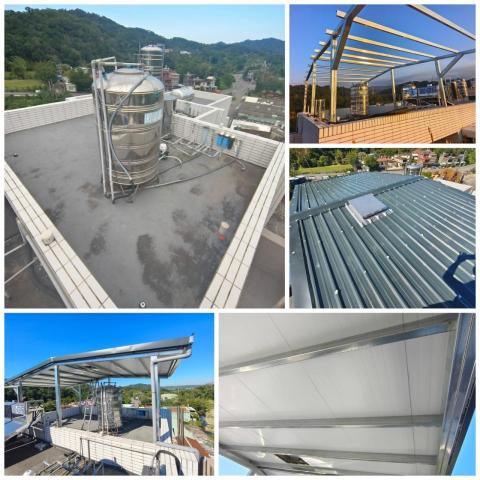 軒瑞工程行 - 民宅屋頂防水鐵皮搭建