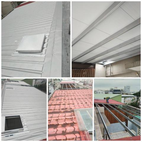 軒瑞工程行 - 屋頂歐風鋼瓦更換工程