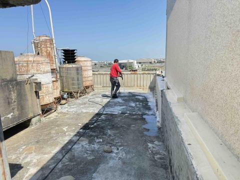 項勝工程行 彭文楫 - 項勝 地面整理。苑裡鎮