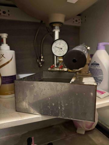 吳重霖 - 抓漏 給水管加壓測試