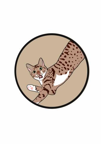 許依翎 - 貓咪logo